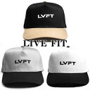 リブフィット LIVE FIT 帽子 SLATE 5 PANEL STRUCTURED CAP キャップ ハット スナップ メンズ 筋トレ ジム フィットネス ...