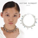 ジュスティーヌクランケ Justine Clenquet トリ チョーカー Tori choker パラジウム ネックレス レディース メンズ[アクセサリー]