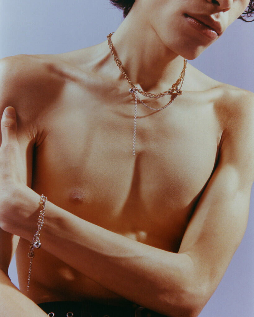 ジュスティーヌクランケ Justine Clenquet レイチェル ネックレス Rachel necklace...