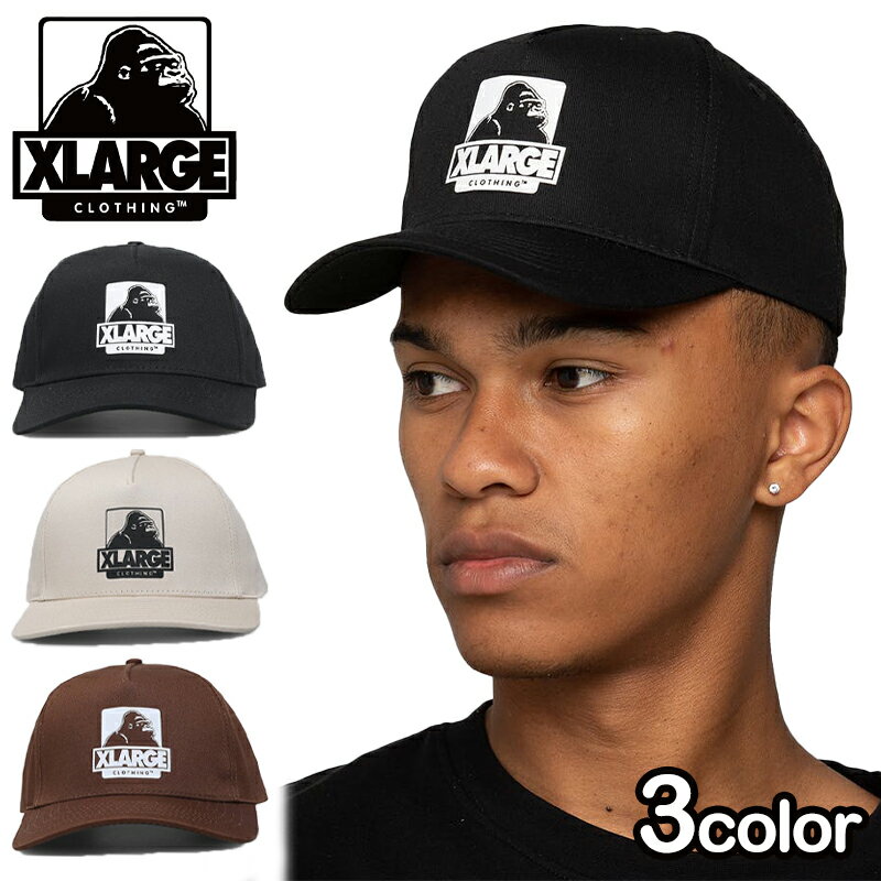 XLARGE エクストララージ 91 5-Panel Snapback キャップ 帽子 スナップバック ロゴ トップス ストリート メンズ レディース ユニセックス 海外 正規品