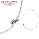 ジュスティーヌクランケ ネックレス ジャック JUSTINE CLENQUET JACK NECKLACE パラジウム レディース メンズ ユニセックス [アク...