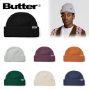 バターグッズ Butter Goods ニット帽 ビーニー Wharfie Beanie 7カラー 帽子 ワッフル 定番 大人気 メンズ レディース ユニセックス スケーター スケートボード 正規品