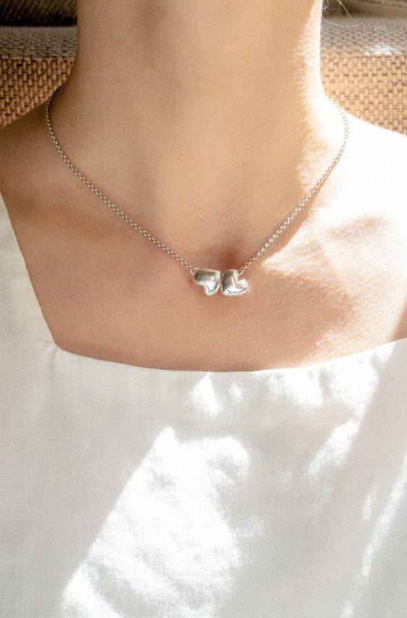 フィリップ オーディベール Philippe Audibert WANDA COLLIER DOUBLE COEUR ワンダ...