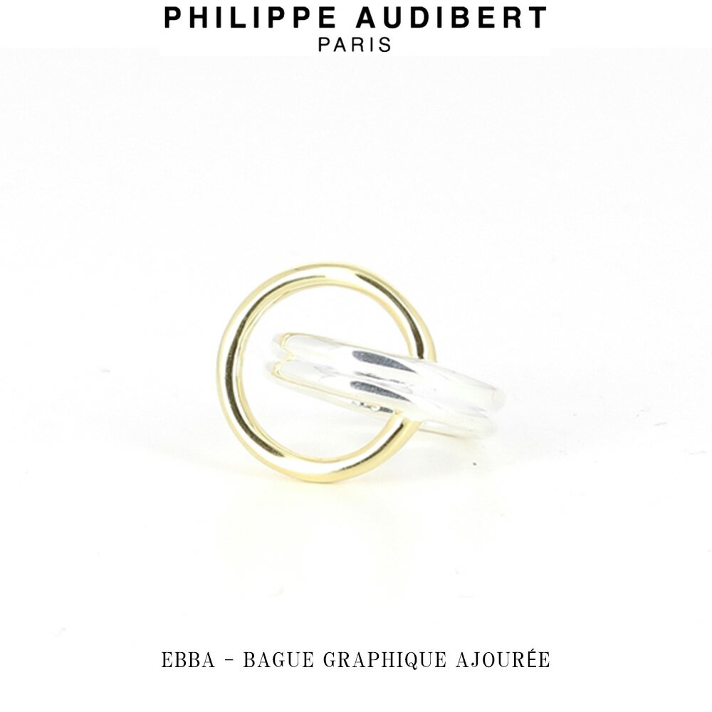 tBbv I[fBx[ Philippe Audibert EBBA BAGUE GRAPHIQUE AJOURE Go Vo[ S[h ^ O w Y [ANZT[]