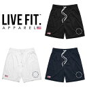 リブフィット LIVE FIT ショーツ ハーフパンツ ALL STAR COURT SHORTS 短パン メンズ 筋トレ ジム ウエア フィットネス スポーツ トレーニング 正規品 衣類