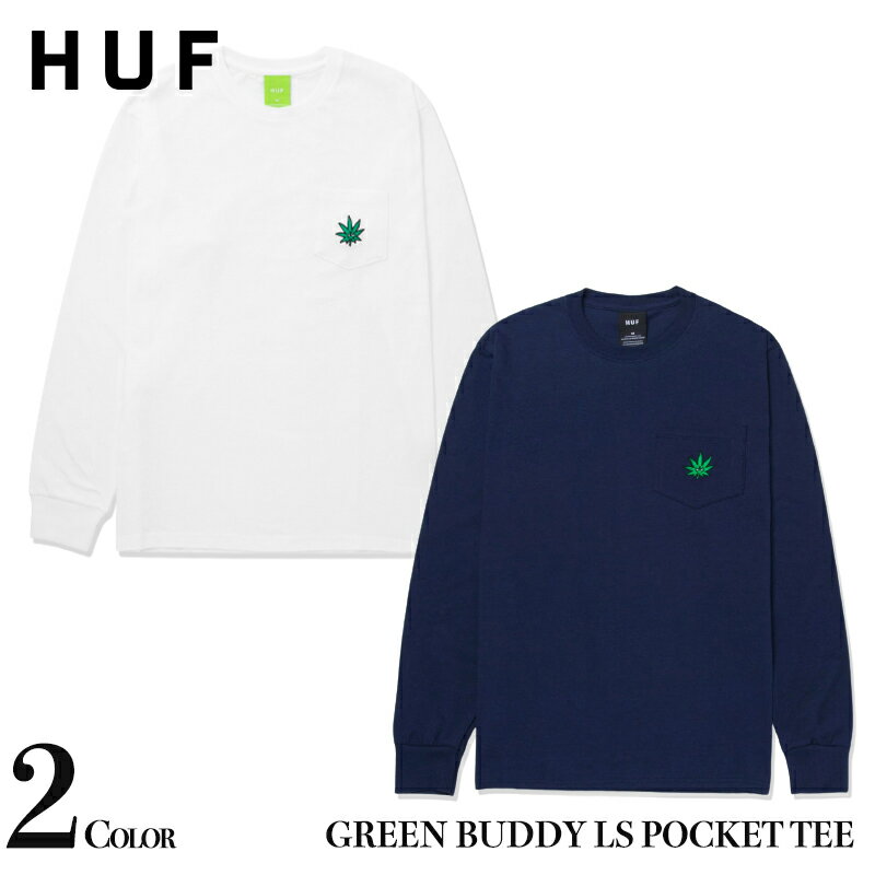 nt TVc  HUF T |PT GREEN BUDDY LS POCKET TEE |Pbgt zCg lCr[ gbvX XP[^[ Xg[gn XP[g{[h lC Y Ki[ߗ]