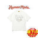 HUMAN MADE Tシャツ ヒューマンメイド CRYSTAL HEART JEWELRY T-SHIRT ホワイト XLサイズ ハート ロゴ ラインストーン...