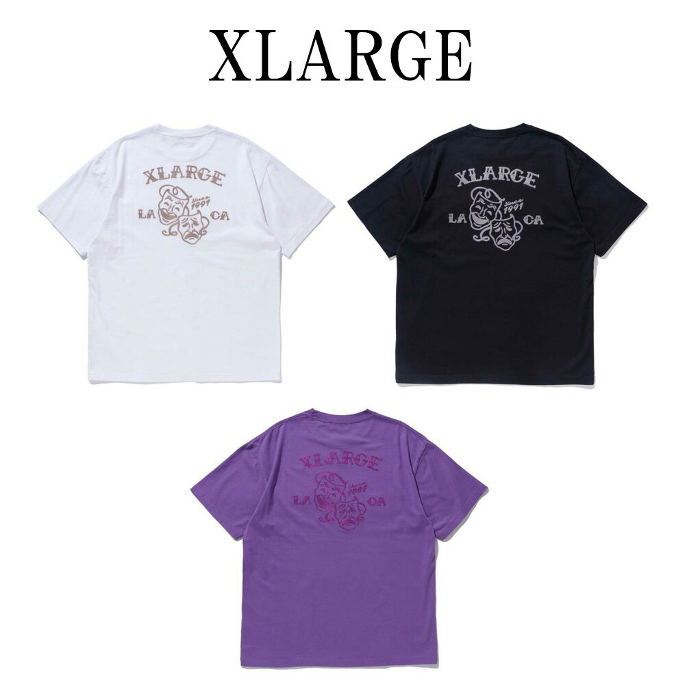 XLARGE TVc GNXg[W TWO FACE S/S TEE  S gbvX Xg[g Y jZbNX Ki[ߗ]