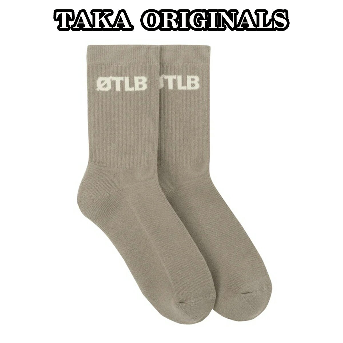 タカオリジナル ソックス 靴下 TAKA ORIGINALS 海外限定 Off The Label Socks メンズ レディース ユニセックス 正規品[衣類] ユ00582