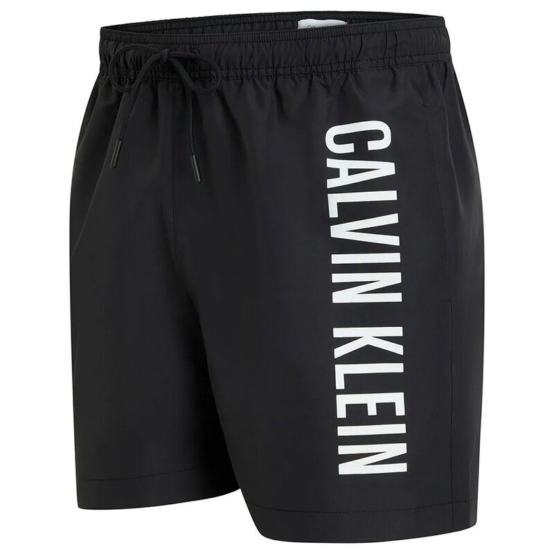 カルバンクライン 水着 メンズ Calvin Klein Jeans KM0KM01092 水泳パンツ ブラック サーフパンツ ロゴ 海パン ボードショーツ スイムウェア メンズ 141679843 [衣類] ユ00582