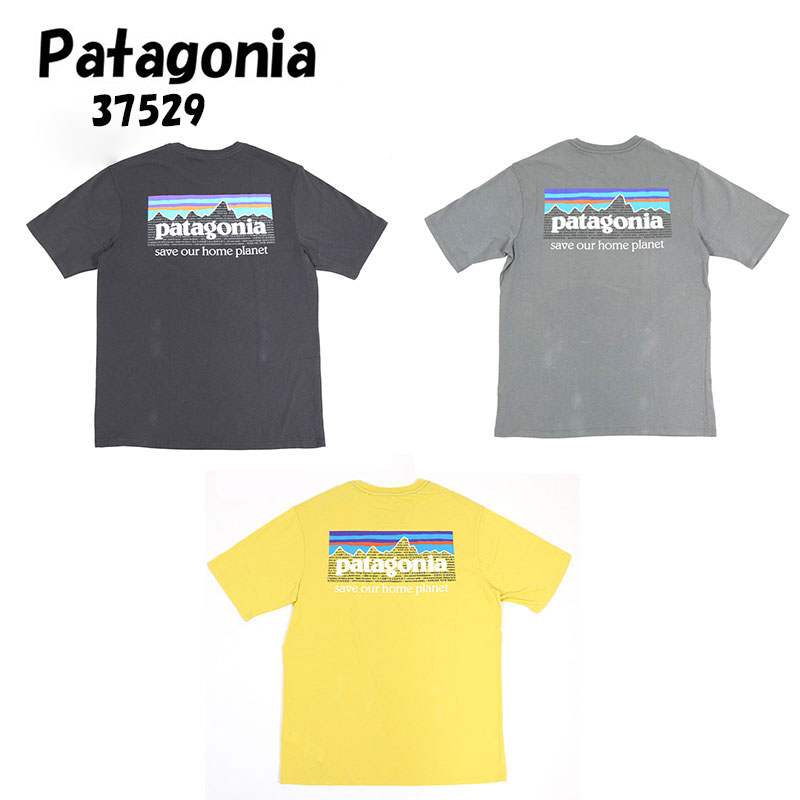 パタゴニア トップス メンズ パタゴニア Tシャツ Patagonia P-6ミッション オーガニック 半袖 トップス ロゴ メンズ レディース ユニセックス 正規品[衣類]