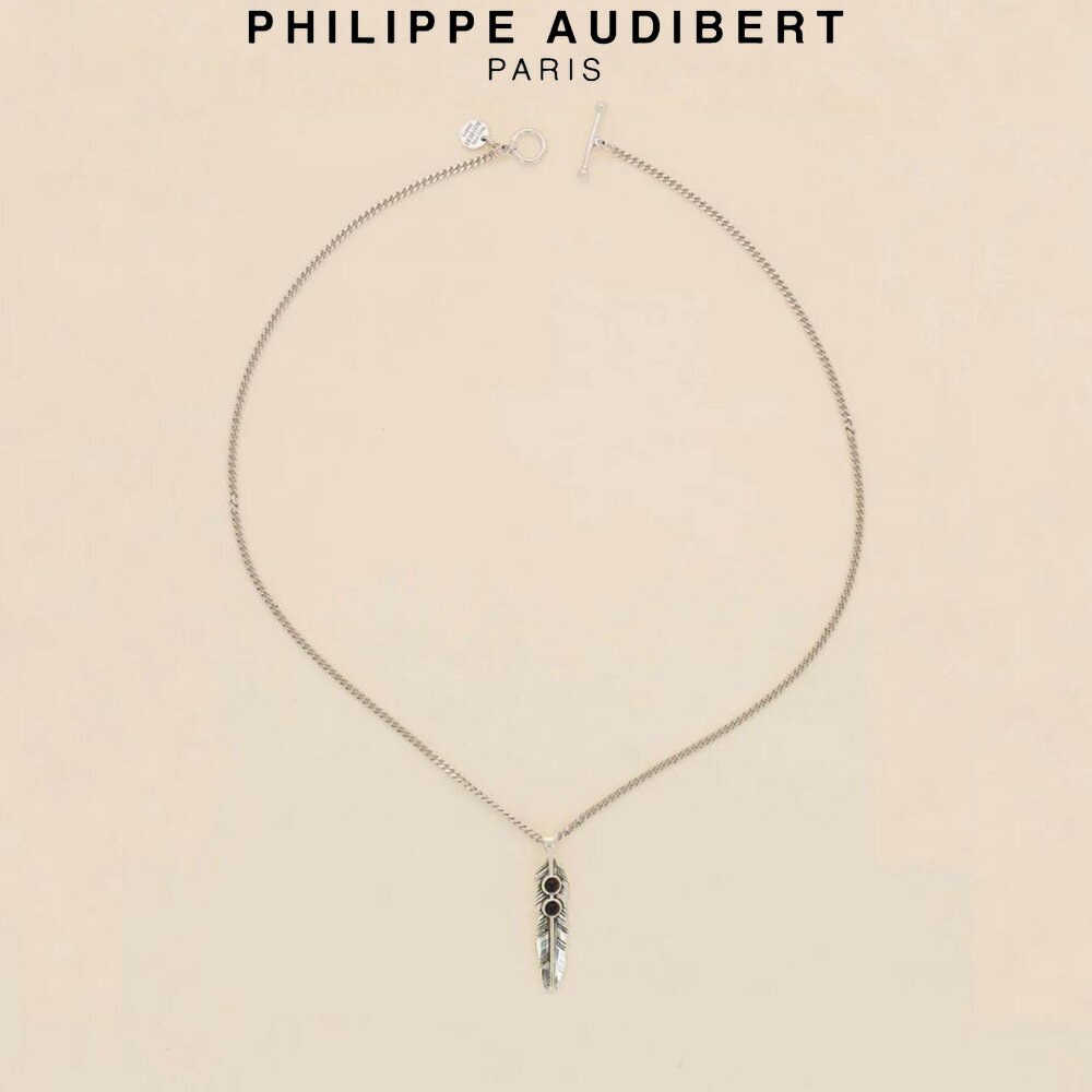 フィリップ オーディベール Philippe Audibert COLLIER HOMME TSIZIRI 2 PIERRES オム チヂリ ピア ス..