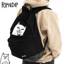 リップンディップ リュックサック RIPNDIP バッグ Lord Nermal Corduroy Backpack ブラック コーデュロイ素材 バックパック かわいい ネコ 猫 スケーター ストリート メンズ ユニセックス Rip N Dip 衣類