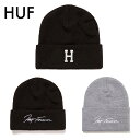 ハフ ニット帽 HUF ビーニー FOREVER BEANIE ブラック グレー 帽子 ロゴ メンズ レディース スケーター スケートボード 正規品 BN00124 [衣類]