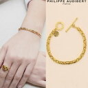 フィリップ オーディベール フィリップ オーディベール Philippe Audibert 24K BRACELET KRISTEN MIX クリステン ミックス ブレスレット ゴールド PhilippeAudibert レディース[アクセサリー]