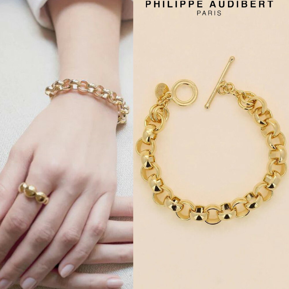 フィリップ オーディベール フィリップ オーディベール Philippe Audibert 24K BRACELET PETITE JANYCE プティ ジャニス ブレスレット ゴールド PhilippeAudibert レディース[アクセサリー]