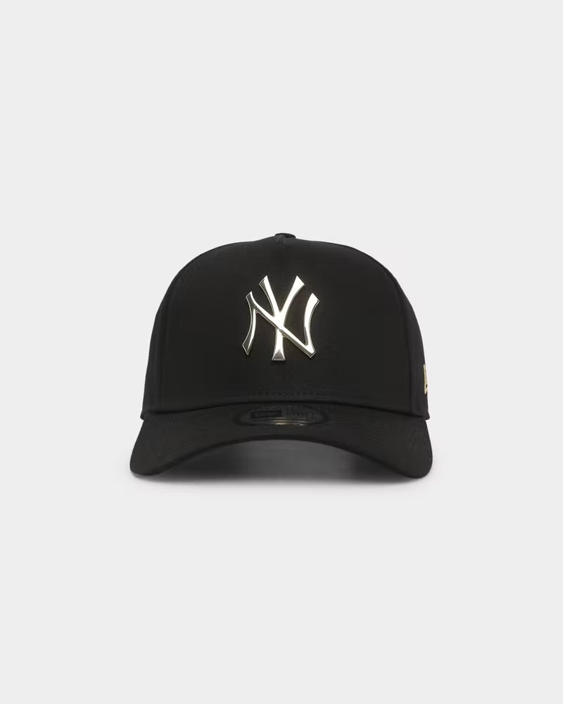 ニューエラ キャップ NEW ERA 帽子 ’Metal Badge’ 9FORTY K-Frame Snapback GOLD L...