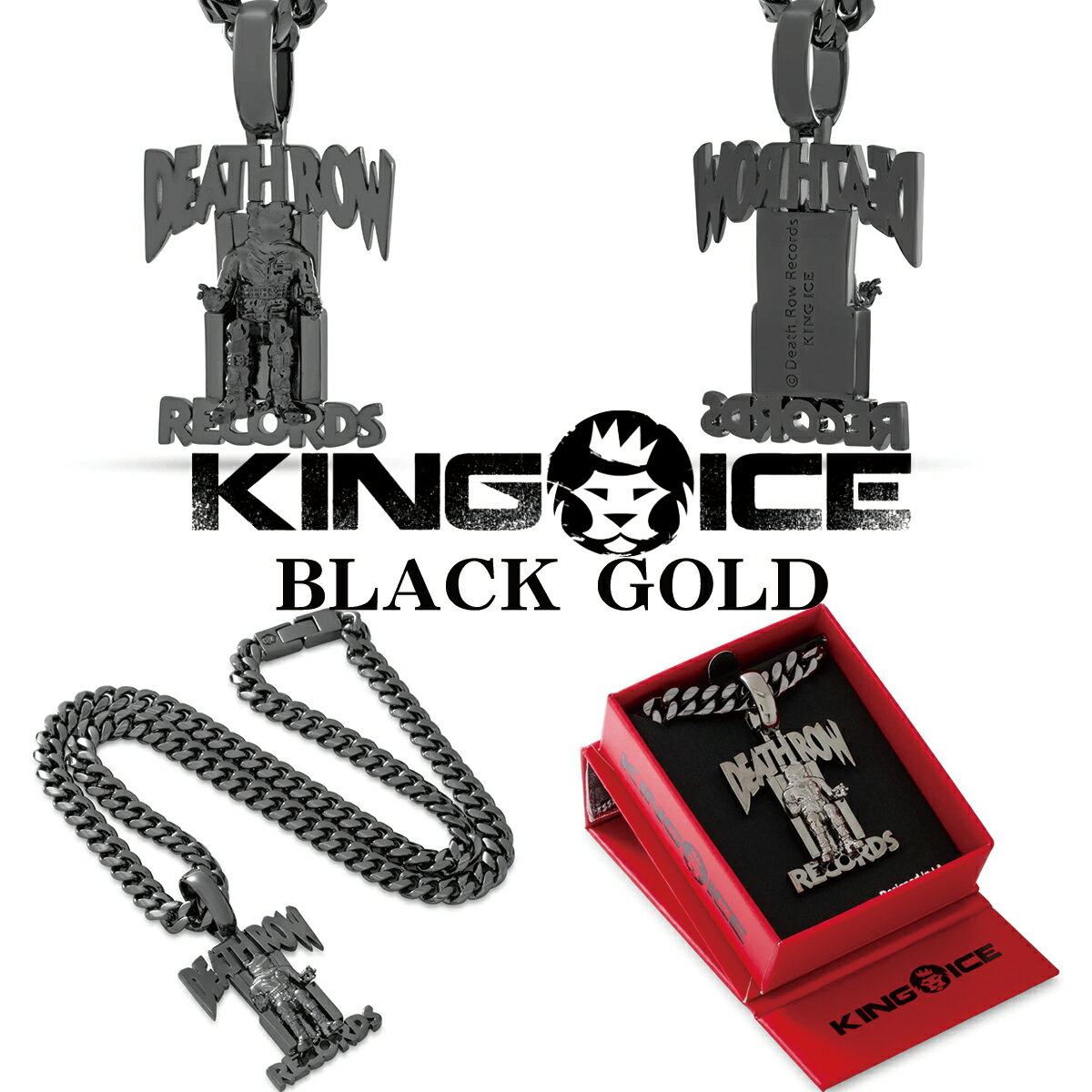 KING ICE LOACX lbNX `F[ fXER[h DEATH ROW RECORDS X KING ICE S lbNX BLACKGOLD lC[ANZT[]