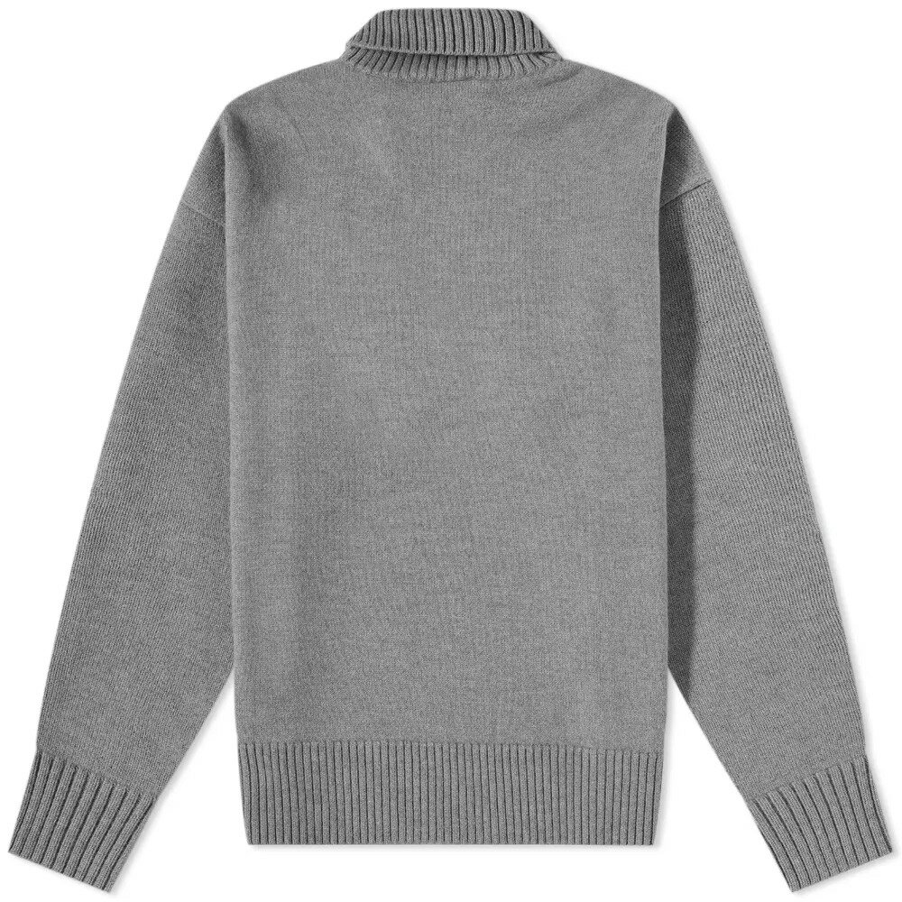 AMI Paris アミ パリス ロールネックニット クルーニット AMI LARGE A HEART ROLL NECK KNIT プルオーバー スウェット メンズ レディース ユニセックス 正規品[衣類]