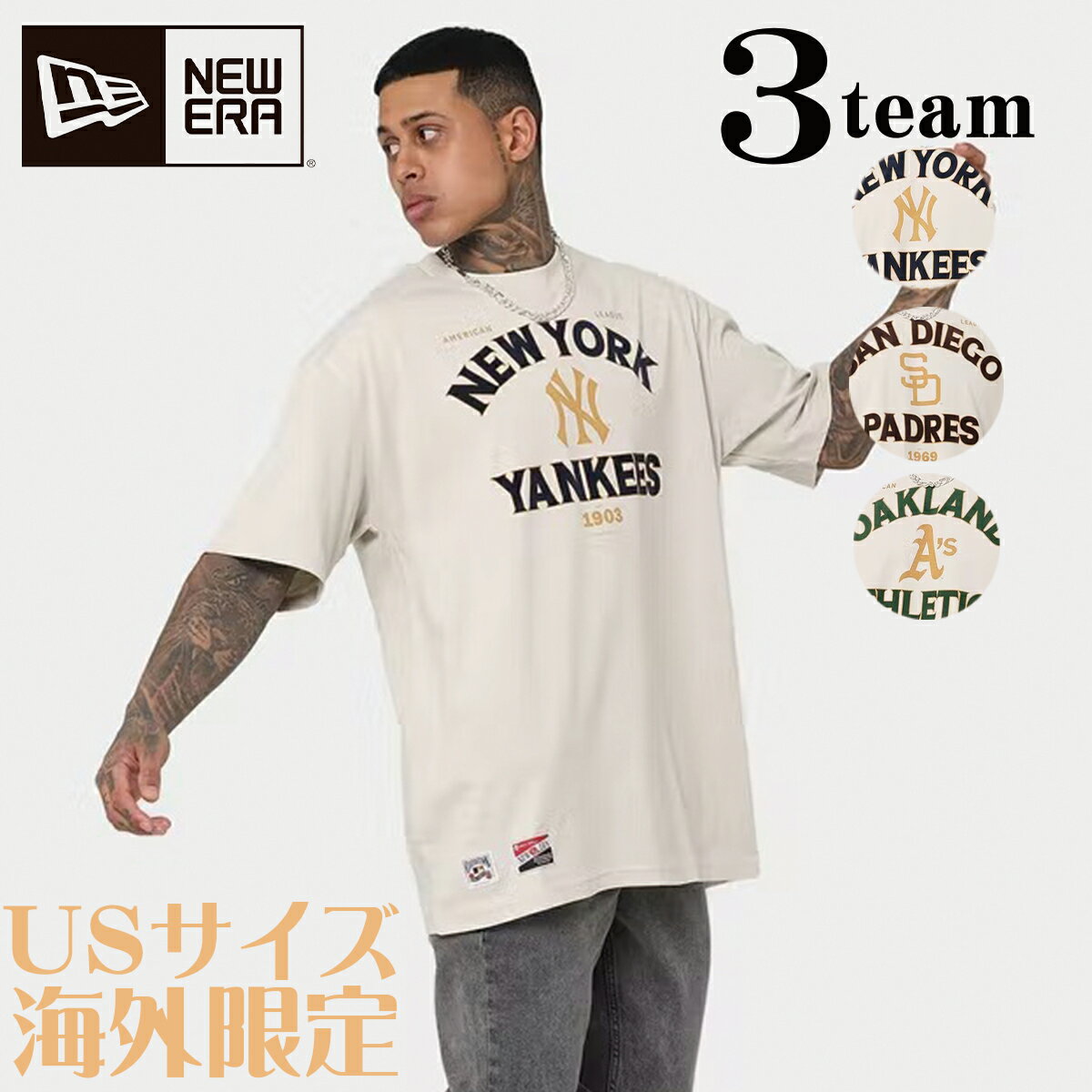 ˥塼 T New Era С US  Ⱦµ Heritage Logo T-Shirt åץ · ڥ 󥭡 ǥ  ˥å []