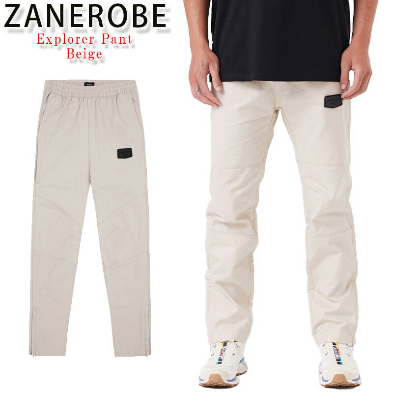 ゼインローブ パンツ ZANEROBE Explorer Pant Beige エクスプローラーパンツ ジョガーパンツ ボトムス ベージュ メンズ レディース ユニセックス 701-RES [衣類] ユ00572