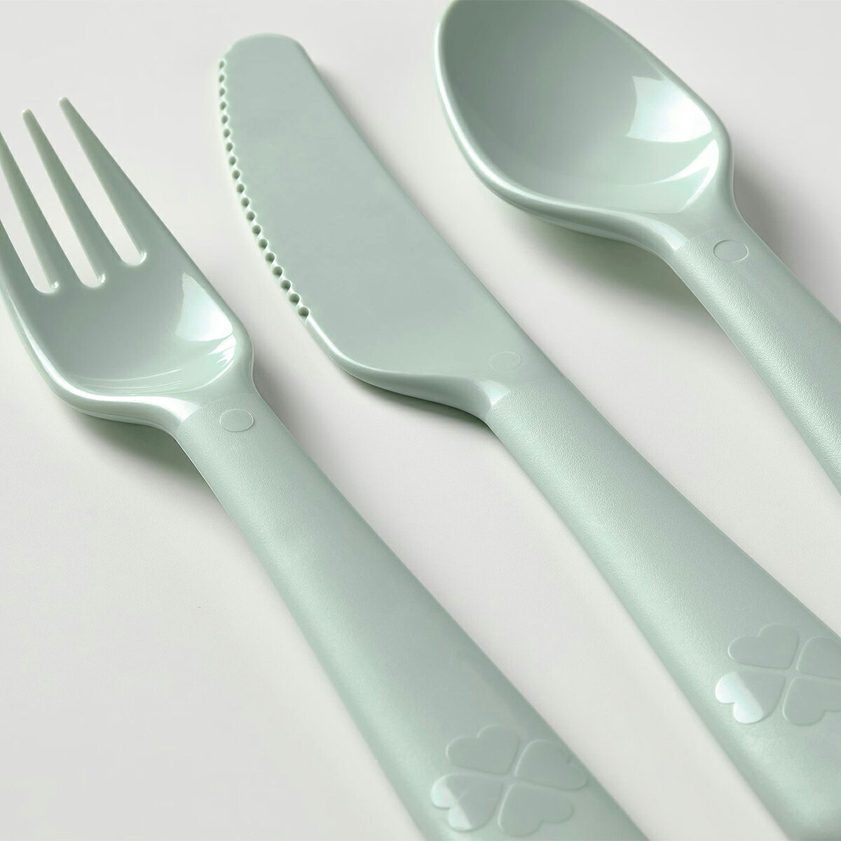IKEA イケア カトラリー18点セット KALAS カラース 食器 食事 子供 ミックスカラー...