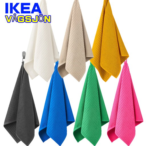 IKEA イケア バスタオル VAGSJON ヴォーグショーン 50x100 cm ハンドタオル ユニセックス ユ00582 IKEA イケア バスタオル VAGSJON ヴォーグショーン 50x100 cm ハンドタオル ユニセックス ユ00582
