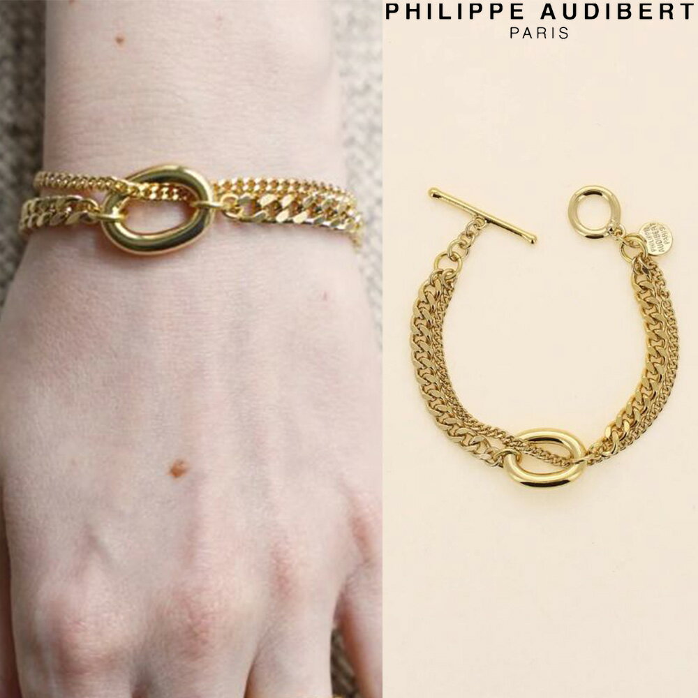 フィリップ オーディベール Philippe Audibert 24K BRACELET IRMA イルマ ブレスレット ゴールド PhilippeAudibert レディース[アクセサリー]