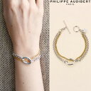 フィリップ オーディベール フィリップ オーディベール Philippe Audibert 24K BRACELET IRMA イルマ ブレスレット ゴールド シルバー ツートーン PhilippeAudibert レディース[アクセサリー]