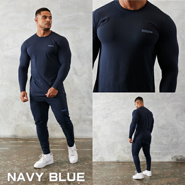 ヴァンキッシュ フィットネス VANQUISH FITNESS 長袖 ロングスリーブ Tシャツ ロンT スリムフィット ESSENTIALシリーズ SLIM FIT LONG SLEEVE T SHIRT メンズ 筋トレ ジム ウエア スポーツ 正規品[衣類] import-ss-shop-10039356 WILLS サンプル画像3