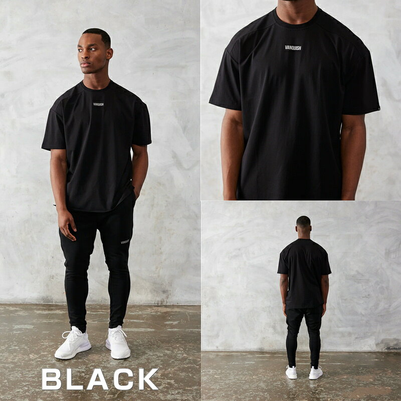 ヴァンキッシュ フィットネス VANQUISH FITNESS オーバーサイズ Tシャツ 半袖 ESSENTIALシリーズ OVERSIZED T SHIRT メンズ 筋トレ ジム ウエア スポーツ 正規品[衣類] import-ss-shop-10039373 WILLS サンプル画像2