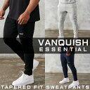 ヴァンキッシュ フィットネス VANQUISH スウェットパンツ テーパード パンツ ESSENTIAL シリーズ ジョガー TAPERED FIT SWEATPANTS メンズ 筋トレ ジム ウエア スポーツ 正規品[衣類]