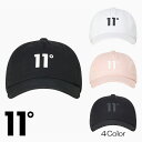 イレブンディグリーズ 11Degrees Baseball Logo Cap キャップ ロゴ ハット フリーサイズ ベースボール アクセサリー メンズ イギリス[帽子]