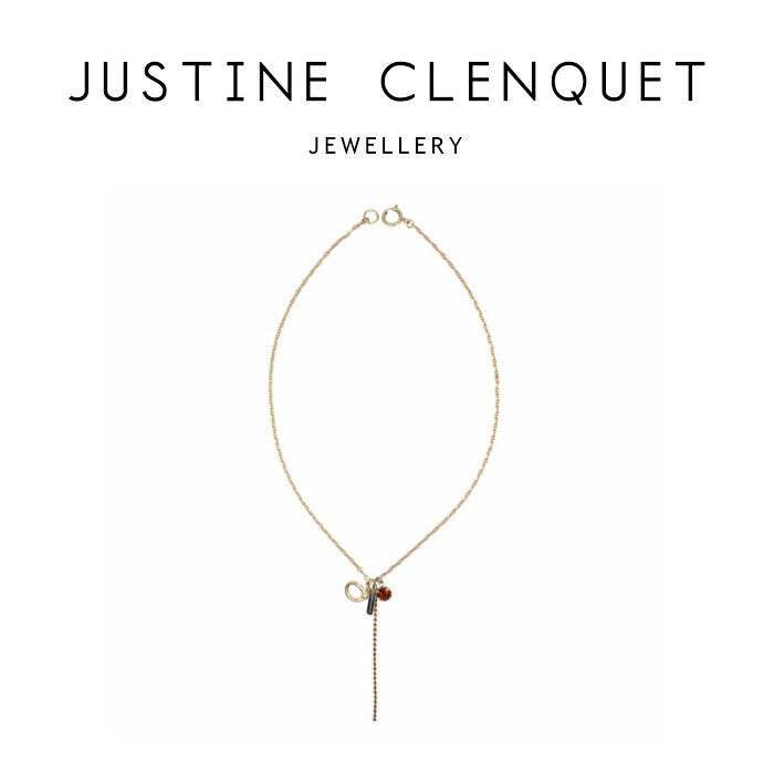 WXeB[kNP Justine Clenquet Mel necklace  lbNX `[J[ pWE S[h XtXL[NX^ fB[X [ANZT[]