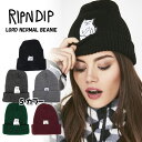 ripndip RIPNDIP リップンディップ ビーニー ニット帽 LORD NERMAL BEANIE ブラック グレー グリーン バーガンディー かわいい ネコ キャット 猫 人気 新作 Rip N Dip スケーター ストリート メンズ レディース Lord Nermal Ribbed Beanie[帽子]