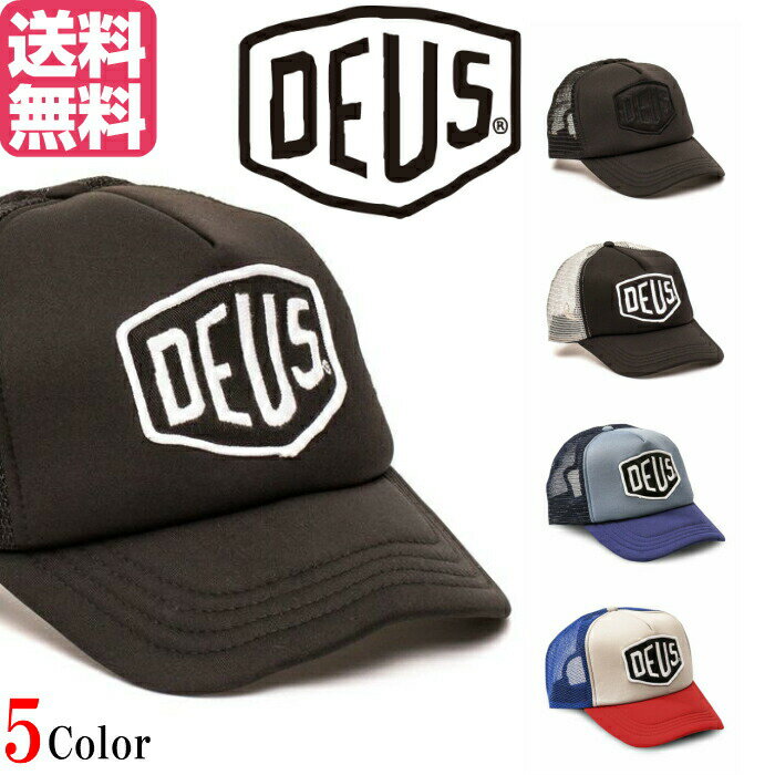 デウス デウスエクスマキナ キャップ DeusExMachina メッシュキャップ Baylands Trucker ホワイト ブラック グレー ブルー レッド 定番 人気モデル Deus Ex Machina[帽子]