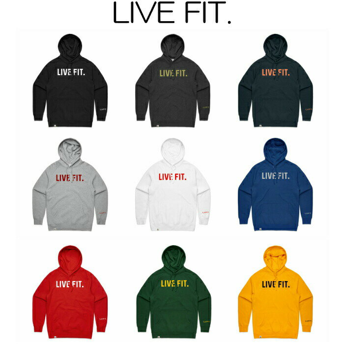 リブフィット LIVE FIT Classic Live Fit Hoodie パーカー プルオーバー メンズ 筋トレ ジム ウエア スポーツウェア 正規品 衣類