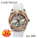 CAPRI WATCH カプリウォッチ Lady Flowers White Rose’ with White 5357 CAPRIWATCH 腕時計 レディース 時計 ウォッチ プレゼント 贈り物 新生活 記念日 ギフト フォーマル カジュアル ペアウォッチ