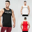 ヘラヒーロー HERA x HERO PRIMO TANK TOP プリモ タンクトップ ノースリーブ メンズ ジムウェア スポーツウェア 重ね 大きいサイズ 黒 白 スポーティ 筋トレ[衣類]