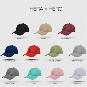 ヘラヒーロー HERA x HERO SUEDE CAP スエード キャップ スナップバックキャップ メンズ ジムウェア スポーツウェア 筋トレ[帽子]