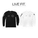 リブフィット LIVE FIT Athlete Long Sleeve 長袖 Tシャツ ロンT メンズ 筋トレ ジム ウエア スポーツウェア 正規品 衣類