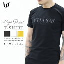 Tシャツ メンズ 半袖 WILLS FITNESS ウィルズ フィットネス TRIUMPH T SHIRT 筋トレ ジム ウエア スポーツウェア ストレッチ コットン LIVE FIT VANQUISH FITNESS [衣類] ユ00582