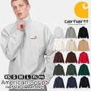 カーハート ハーフジップ スウェット Carhartt WIP Half Zip American Script Sweatshirt グレー ブラック 15カラー クォータージップ セーター ロゴ 秋冬 アウター トップス ワークウェア メンズ レディース 正規品