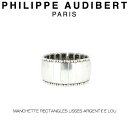 フィリップ オーディベール フィリップ オーディベール Philippe Audibert MANCHETTE RECTANGLES LISSES ARGENTEE LOU ロウ カフ ブレスレット PhilippeAudibert レディース [アクセサリー]