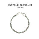 ジュスティーヌクランケ Justine Clenquet リヴ チョーカー Liv choker ネックレス パラジウム レディース パシフィックオパール スワロフスキー アクセサリー