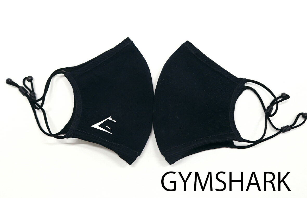 ジムシャーク Gymshark マスク フェイスカバー2個入り FACE COVERINGS 2枚入り BLACK ブラック 黒 メンズ レディース ユニセックス 正規品[衣類]