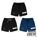 リブフィット LIVE FIT RELAY SHORTS ショーツ ブラック 黒 ハーフパンツ 短パン メンズ 筋トレ ジム ウエア フィットネス スポーツ トレーニング 正規品 衣類