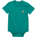 カーハート ベビー服 ボディスーツ Carhartt Infant Short Sleeve Pocket ロンパース ロゴ キッズ 子供服 男の子 女の子 プレゼント 正規品 CA5000 [衣類] 3