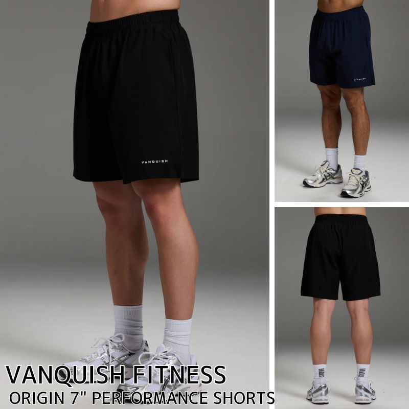 ★VANQUISH FITNESS（ヴァンキッシュフィットネス ）カテゴリ一覧はこちらから★ ※※当店の商品はすべて梱包時に検品して発送しておりますが、海外製品につき、商品によっては縫い目部分の若干のほつれ、擦れ、色褪せ等、個体差が見られる場合がございます。その場合、弊社では不良品としてお取り扱いができませんので、予めご了承ください※※ ※※気になる点等ございましたら、該当箇所の画像を添付の上、メールにてお問い合わせいただけますと幸いです※※ ■モデル■ ORIGIN 7" PERFORMANCE SHORTS ■カラー■ ・Black ・Blue ■素材■ コットン60％、ポリエステル40％ ■サイズ■ S,M,L,XL,XXL,XXXL ※サイズ詳細は商品画像(Fit26のサイズガイド)をご参照ください ※サイトからの引用につき、実寸とは異なる場合がございます ※モデルは身長185cm、Lサイズ着用 ■商品詳細■ ・三重構造の完全コーマ綿混紡起毛フリース ・タイムレス・ヴァンキッシュ・オリジンのレッグプリント ・フィット感と快適性を向上させる調節可能なドローコード付きウエストバンド ・体の動きに合わせて伸縮するサイドレッグベント ・サイドポケットとバックポケット ・レギュラーフィット ・腰と太ももがリラックスしたデザイン ・動きやすさを向上させるサイドベント付きのストレートレッグシルエット ・調節可能なウエストバンドで、快適で自分に合ったフィット感を実現 ■お手入れ方法■ 裏返しにして30℃で洗濯機洗いしてください。 ※VANQUISH FITNESSからの直輸入品のみお取扱いしておりますので100％本物ですのでご安心下さい。 ※大人気商品ですのでサイズが無くキャンセルさせていただく場合もございますのでご了承ください。 ■■※重要※ お取引に関するご案内■■ 会社概要ページにてお取引に関するご案内をしておりますので必ずご確認・ご了承の上でご購入ください。ご購入前のご確認については楽天市場特約にて定められており、ご確認されていない場合でもご購入された時点で同意したものとみなされます。 ※当店ではお取り寄せ商品を多数取り扱っております。お取り寄せ商品はお届けまでにお時間がかかりますので、必ず配送日程をご確認の上でご購入いただきますようお願いいたします。