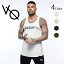 󥭥å եåȥͥ VANQUISH FITNESS TRIUMPH LONGLINE TANK 󥯥ȥå ȥåץ  ڥȥ   ݡ []